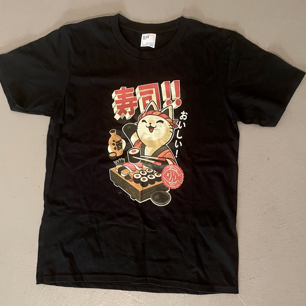 Sushi cat boys t shirt
